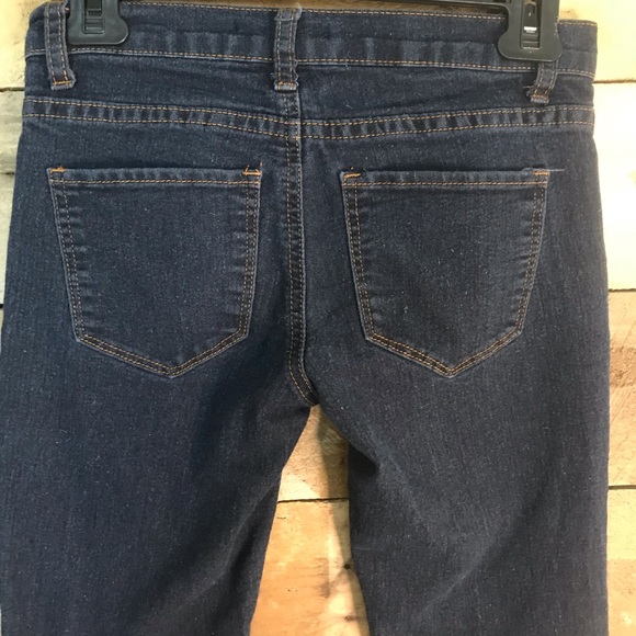 Forever 21 Skinny Blue Jeans - Picture 7 of 7